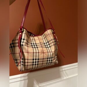 Burberry Shoulder Tote Bag